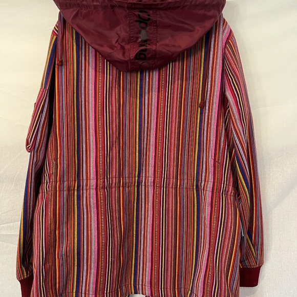 OPENING CEREMONY - Baja Field Jacket in Rainbow Stripe with A Custom Patch - Picture 3 of 15